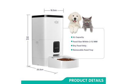 Pet Feeder with 1080P Camera and Smart App Control