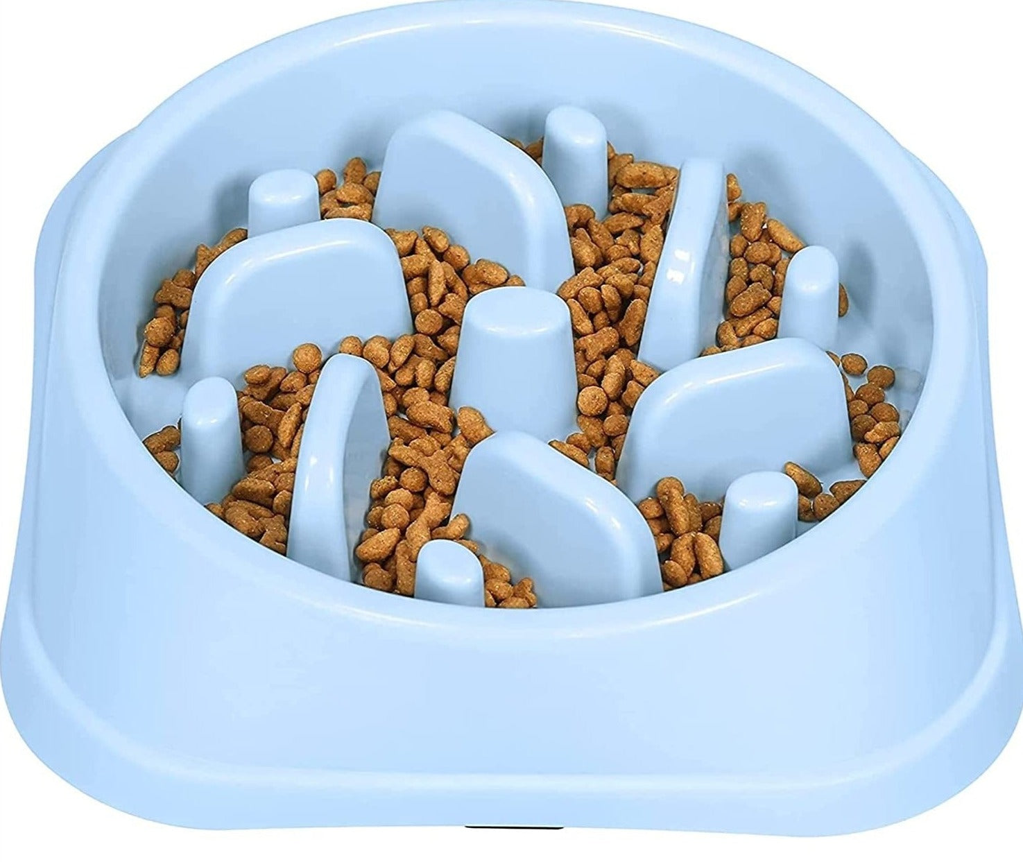 Slow Feeder Bowls Anti-Slip Puzzle Interactive Bloat Stop Bowl Anti-Choking Dog Bowl for Small and Medium Dogs (15-50 Lbs).