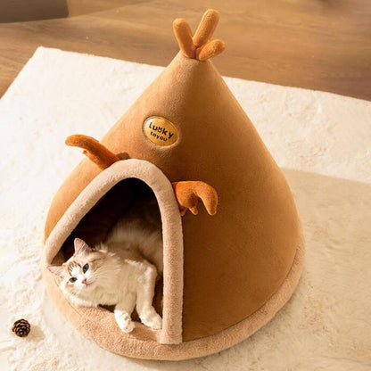 Pet Tent House: Warm Retreat for Cats and Dogs