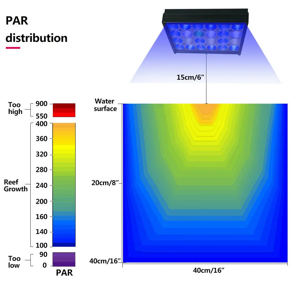Aquarium Lamp Led for Aquarium Led Lighting Coral Reef Light Saltwater Aquarium Lights Led Fish Tank Shannon16