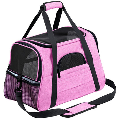 Soft-Sided Pet Travel Carrier - Airline Approved for Cats & Dogs